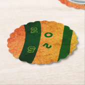 日没の紙コースター ペーパーコースター (アングル)