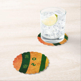 日没の紙コースター ペーパーコースター