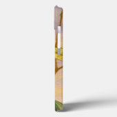 日没の背景に葉緑と黄色の Case-Mate iPhoneケース (裏面 / 左)