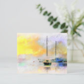 日没の船 (スタンド正面)