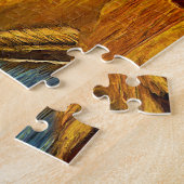 日没の色のCrete.Evening ジグソーパズル (側面)