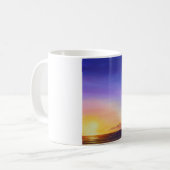 日没の芸術のマグ コーヒーマグカップ (正面左)