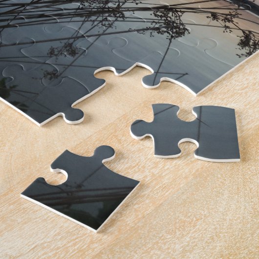 日没の草 ジグソーパズル (側面)