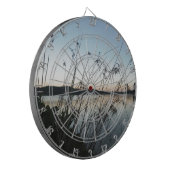 日没の草 ダーツボード (正面左)