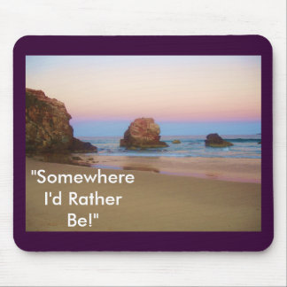 日没の虹 マウスパッド