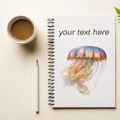 日没の触手：沿岸水のカラーアート ノートブック