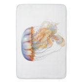 日没の触手：沿岸水のカラーアート バスマット (正面縦)