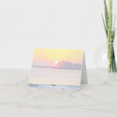 日没の記憶挨拶状 カード (裏面)