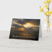 日没の謝罪カード カード (黄色い花)