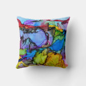 日没の赤い崖 クッション (裏面)