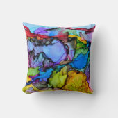 日没の赤い崖 クッション (正面)