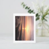 日没の郵便はがき ポストカード (スタンド正面)