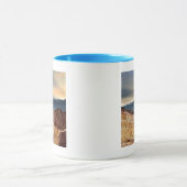 日没の金渓谷 マグカップ (中央)