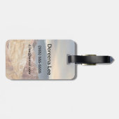 日没の金渓谷 ラゲッジタグ (裏面横)