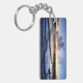 日没の間欠泉の煙 キーホルダー (正面左)