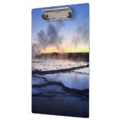 日没の間欠泉の煙 クリップボード (左)