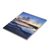 日没の間欠泉の煙 タイル (側面)