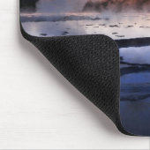 日没の間欠泉の煙 マウスパッド (コーナー)