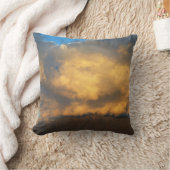 日没の雲の爆発 クッション (ブランケット)