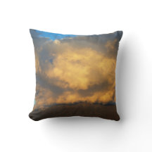 日没の雲の爆発