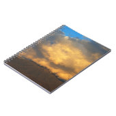 日没の雲の爆発 ノートブック (左側)