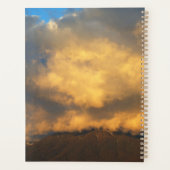 日没の雲の爆発 プランナー手帳 (裏面)