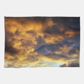 日没の雲 キッチンタオル (横)