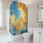 日没の雲 シャワーカーテン (インサイチュ)