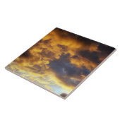 日没の雲 タイル (側面)