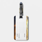 日没の雲 ラゲッジタグ (裏面縦)