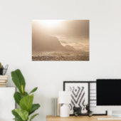 日没の風景写真 ポスター (ホームオフィス)