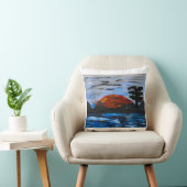 日没の風景 クッション (椅子)