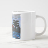 日没の風景 ジャンボコーヒーマグカップ (右)