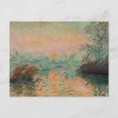 日没の風景 | タデウスマコフスキー ポストカード (正面)