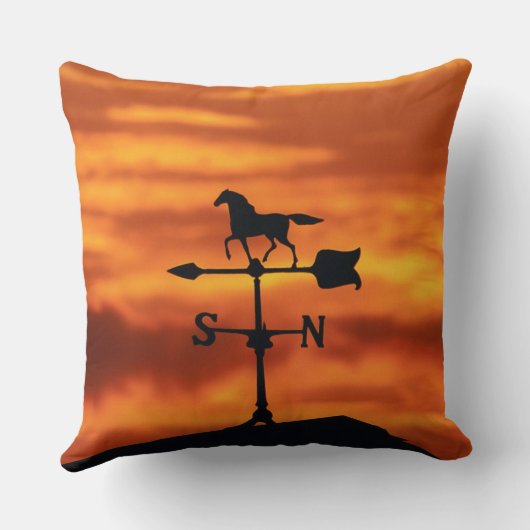 日没の風見鶏 クッション (裏面)
