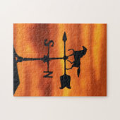 日没の風見鶏 ジグソーパズル (横)