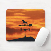 日没の風見鶏 マウスパッド (マウス)