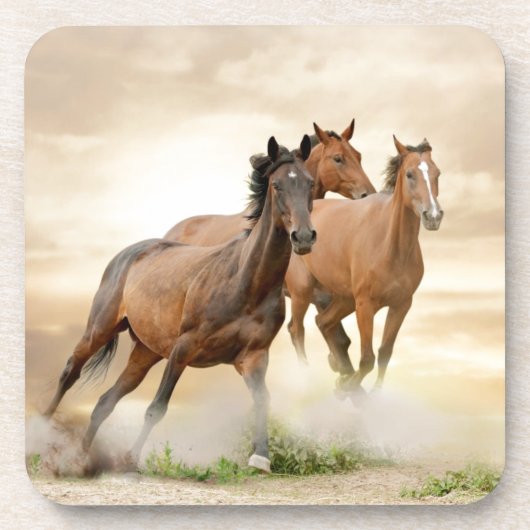 日没の馬 コースター (正面)