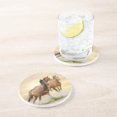 日没の馬 コースター (側面)