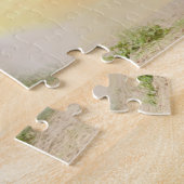 日没の馬 ジグソーパズル (側面)