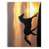 日没の馬 ノートブック (正面)