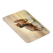 日没の馬 マグネット (右側)