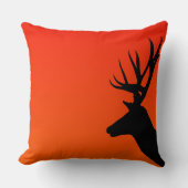 日没の鹿 クッション (正面)