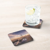 日没のBodieの島の灯台 コースター (右側)