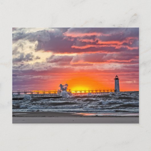 日没はがきの最初に シーズンポストカード (正面)