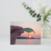 日没はがきを受け取る ポストカード (スタンド正面)