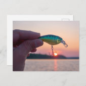 日没はがきを受け取る ポストカード (正面/裏面)