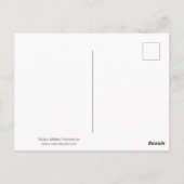 日没はがきを受け取る ポストカード (裏面)