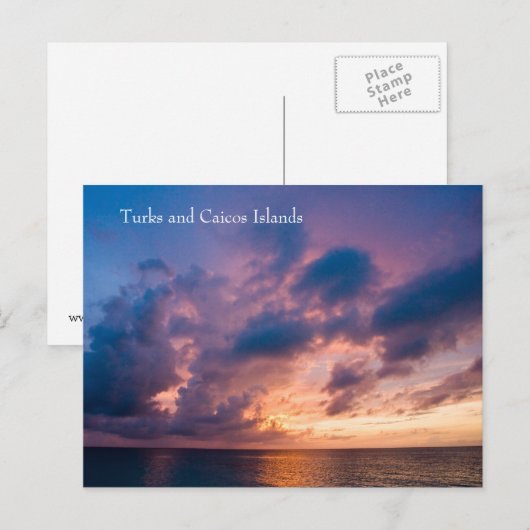 日没はがき01 ポストカード (正面/裏面)