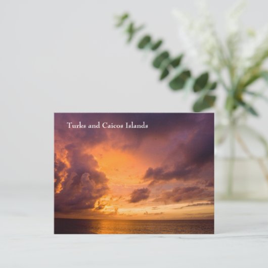 日没はがき02 ポストカード (スタンド正面)